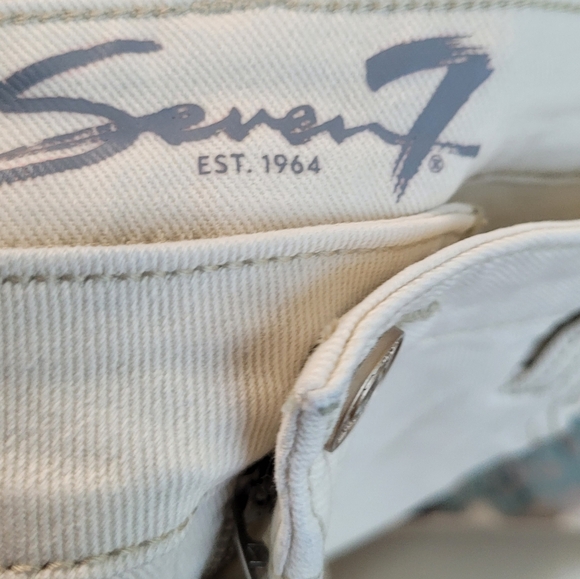 Seven 7 Slim Straight Jeans size 16 - Picture 5 of 10